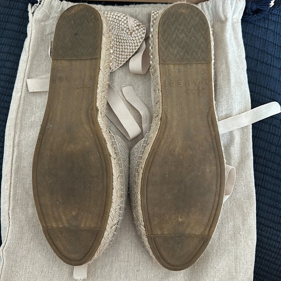 Manebi flat espadrilles-Natural Linen - Picture 4 of 8